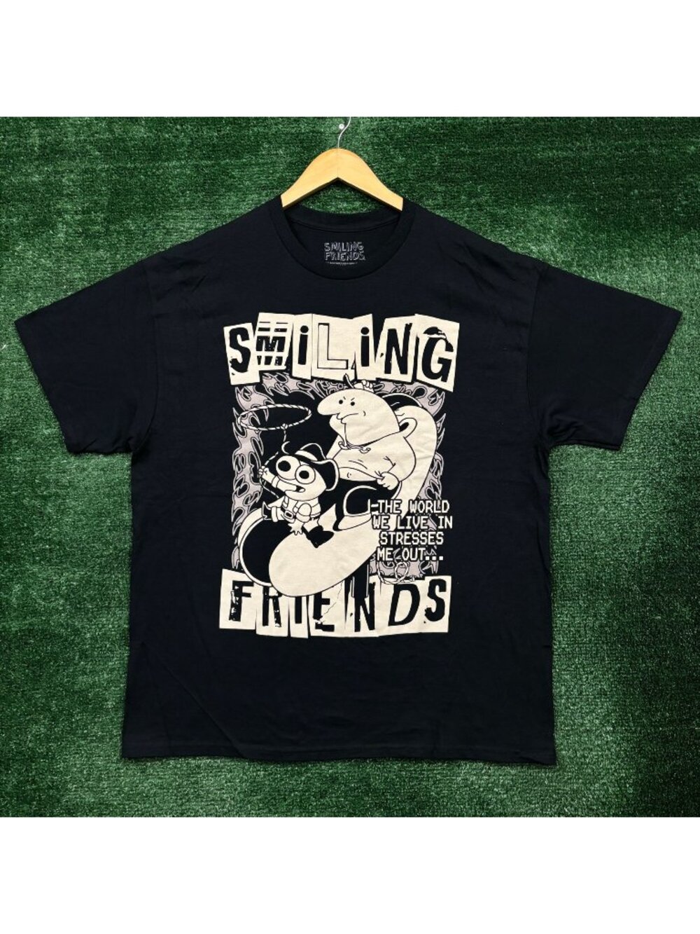 Smiling Friends Cartoon Network T-Shirt Size Extra Large